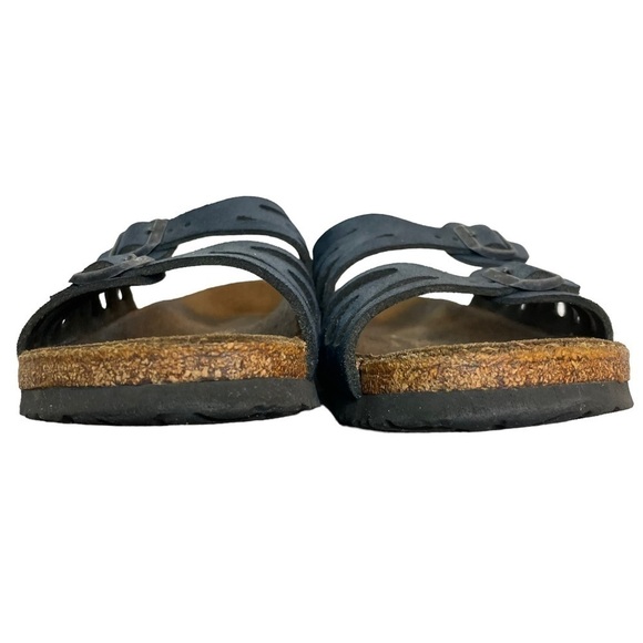 Birkenstock Granada Blue Slip On Slide Sandals Size 38/Size 7-7.5 - Picture 6 of 16